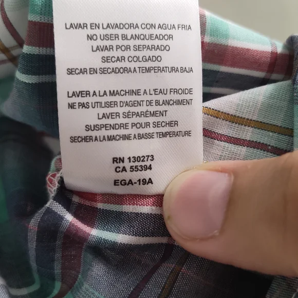 Wrangler Multicolor Plaid Sleeveless Top - Picture 5 of 5